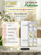 Collagen Infused All in one skin care capsules - say no to Hussle - WV LUME