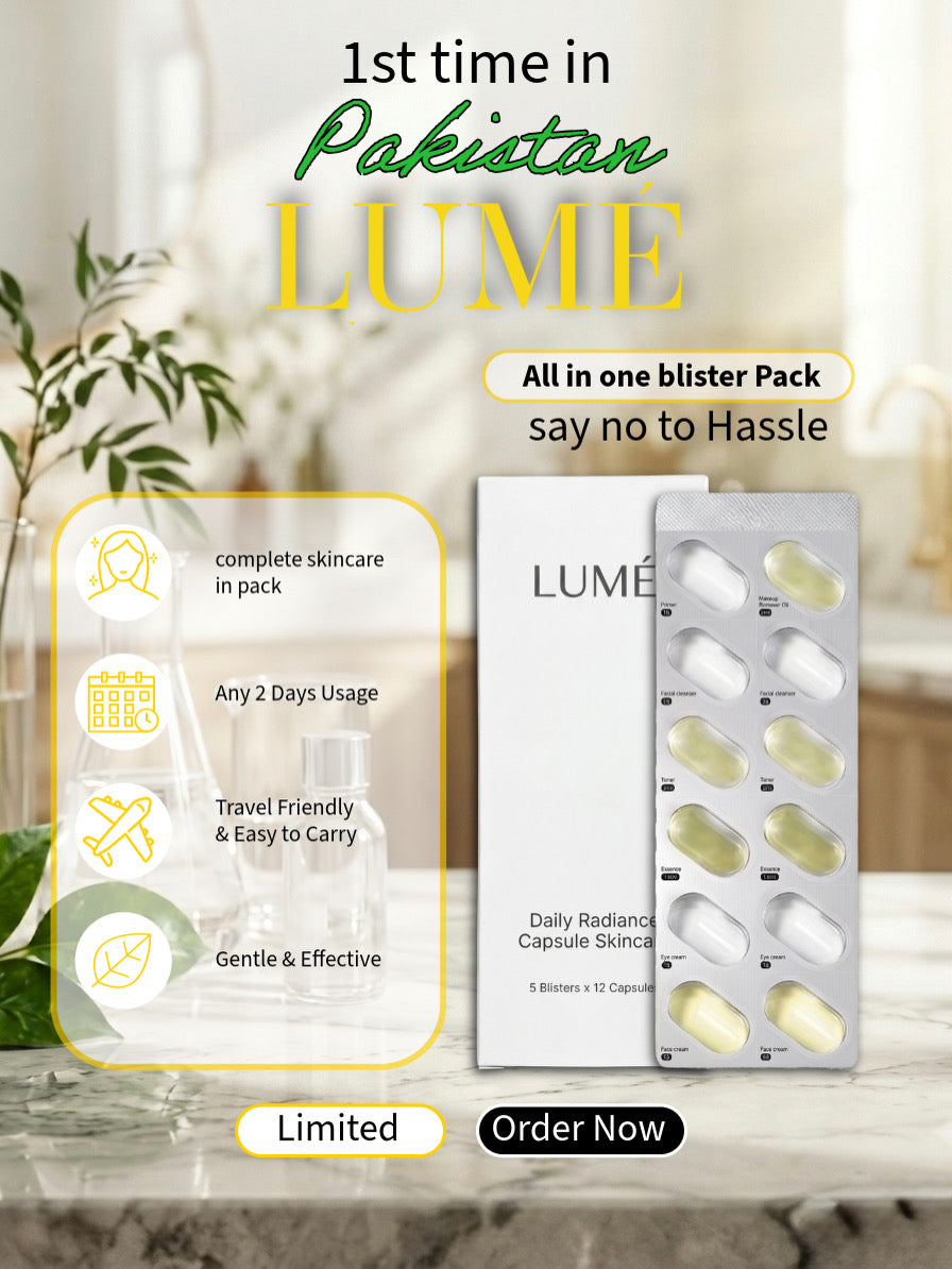 Collagen Infused All in one skin care capsules - say no to Hussle - WV LUME