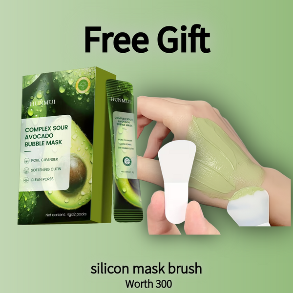 Remove Blackheads & Get Instant Glow in 5 Minutes – Avocado Bubble Mask