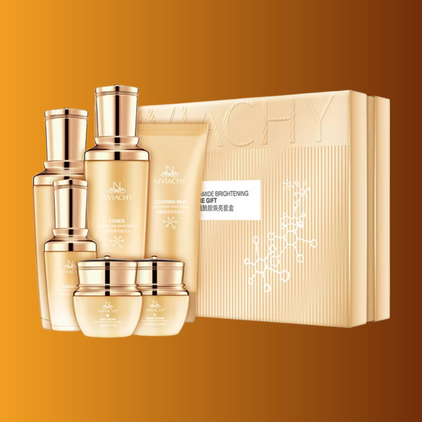 Best Selling Korean Skin Care Sets 6pcs Anti Aging, Gift Set Niacinamide, Whitening Kit - westo voga