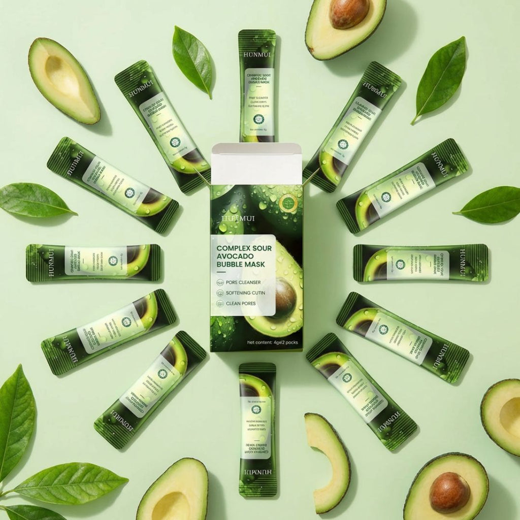 Remove Blackheads & Get Instant Glow in 5 Minutes – Avocado Bubble Mask Pakistan - wv Lume