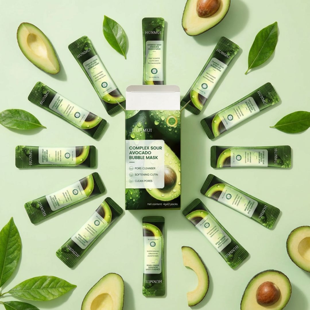 Remove Blackheads & Get Instant Glow in 5 Minutes – Avocado Bubble Mask Pakistan - wv Lume